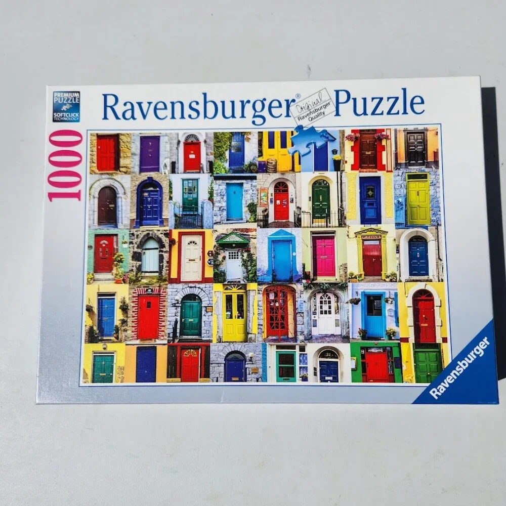 Doors of the World Ravensburger 1000 Piece Jigsaw Puzzle FAST SHIPPING! I ship t